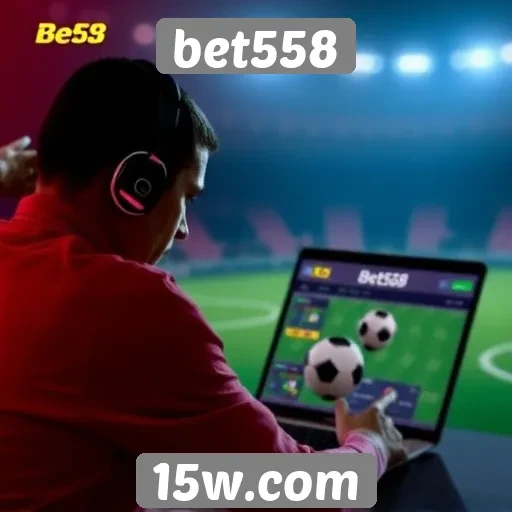 Principais recursos disponíveis no site bet558
